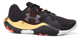 Tênis de Basquete Under Armour Buzzer - Preto / Dourado - Masculino